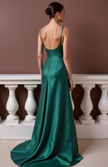Romantic Evening Dress and Prom Gown with Floral Lace for a Feminine Touch