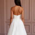 Classic White Ball Gown Wedding Dress for a Princess-Inspired Wedding