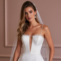 A-Line Wedding Dress for Petite Brides with a Perfectly Balanced Fit