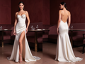 Soft A-Line Gown with a Lace Bodice for a Feminine Touch