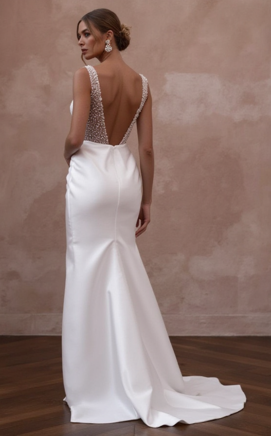 A-Line Wedding Dress for Brides Who Love a Traditional Look