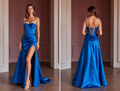 Stunning Evening Dress and Prom Dress with a Plunging Neckline for a Bold Look