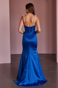 Stunning Evening Dress and Prom Dress with a Plunging Neckline for a Bold Look