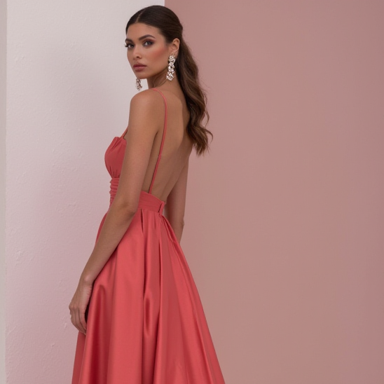 Timeless Evening Gown and Prom Dress with a Simple Design for a Sleek Look