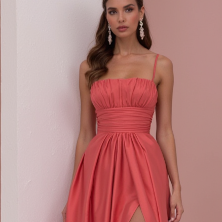 Timeless Evening Gown and Prom Dress with a Simple Design for a Sleek Look