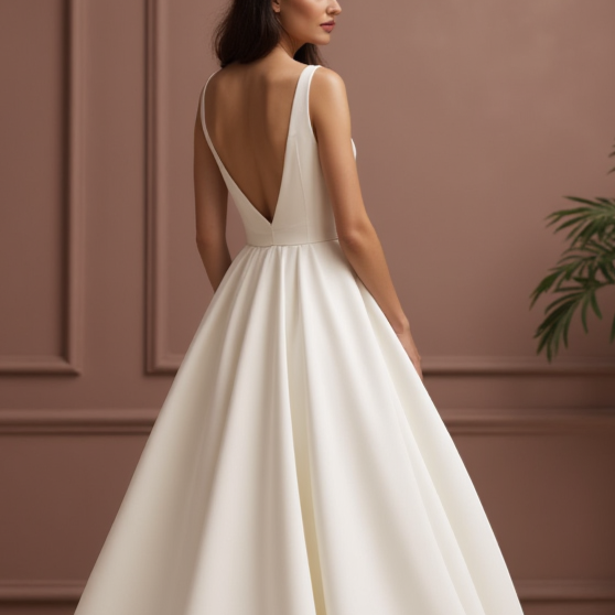 Elegant Princess Wedding Dress with a Lace Bodice for a Romantic Touch