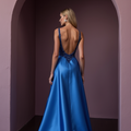 Sexy Evening Dress and Prom Gown with Sheer Sleeves for a Modern Twist