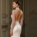 Fishtail Bridal Gown for Brides Who Love a Classic and Sleek Look
