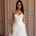Princess Ball Gown Wedding Dress with a Sparkling Crystal Bodice
