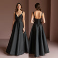 Gothic Black Wedding Dress with a Corset Bodice for a Dramatic Fit