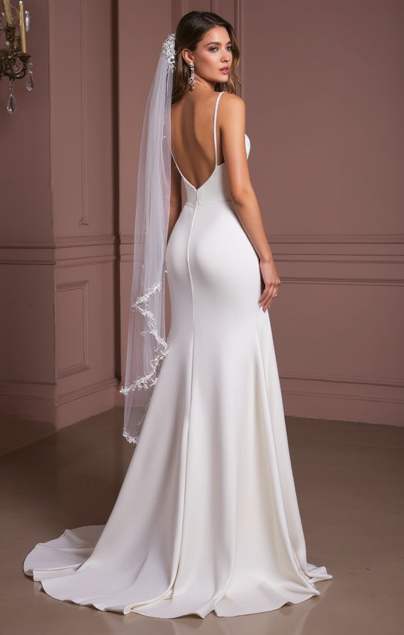 A-Line Wedding Dress with Ruffled Skirt for a Playful and Fun Look