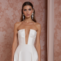 A-Line Wedding Dress with a Vintage-Inspired Silhouette
