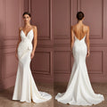 Fitted Mermaid Wedding Dress with Exquisite Lace Details