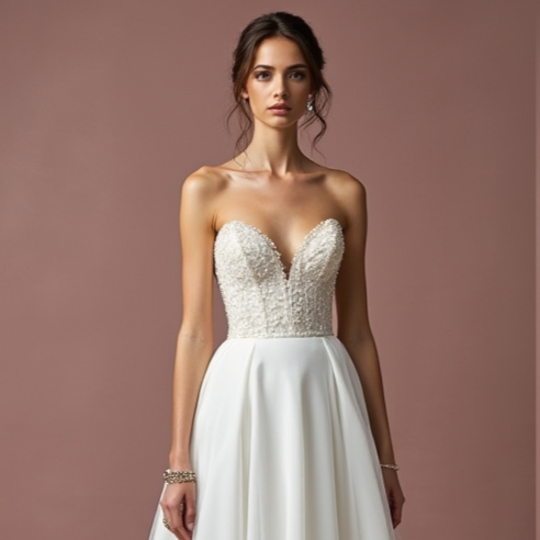 Luxury Princess Wedding Dress for Brides Who Want a Regal Style