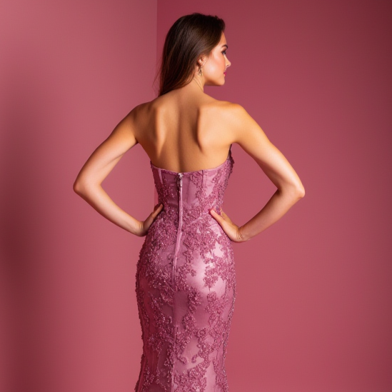 Elegant Prom Dress and Evening Gown with a Low Back for a Sexy Touch