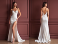 A-Line Wedding Dress with Crystal Beading for a Touch of Glamour