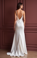 A-Line Wedding Dress with Crystal Beading for a Touch of Glamour