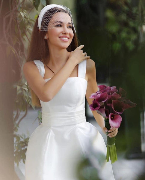 Vestidos de fiesta cortos blancos, satén plisado, línea A, vestido de fiesta para jóvenes, vestidos formales para ocasiones especiales, vestidos de fiesta